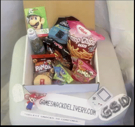 GAMESNACKBUNDLE #N1 #Nintendo Gift Card #Bulday #Calbee #Ramune #Meji #Seaweed #Hi-Chew